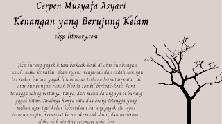 Cerpen Musyafa Asyari